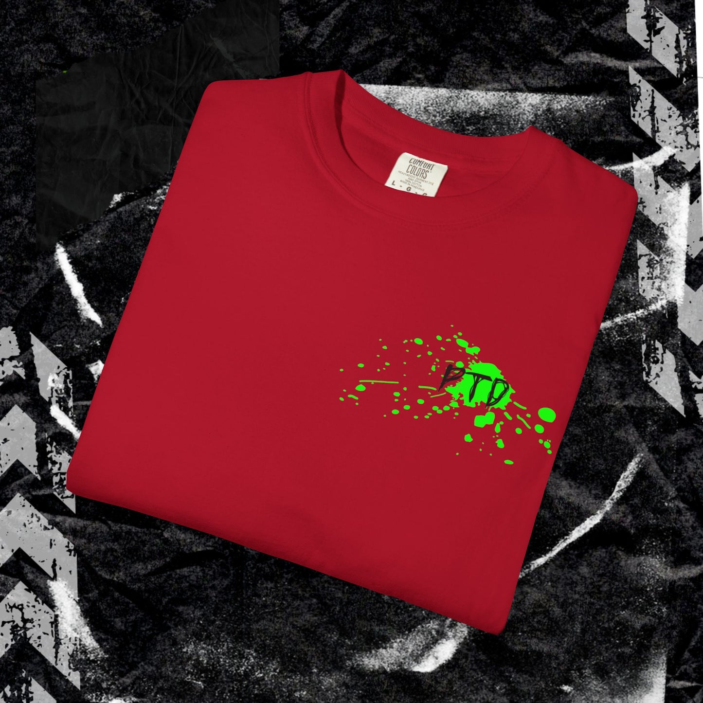 Elder Scene Queen - Unisex Garment-Dyed T-shirt.