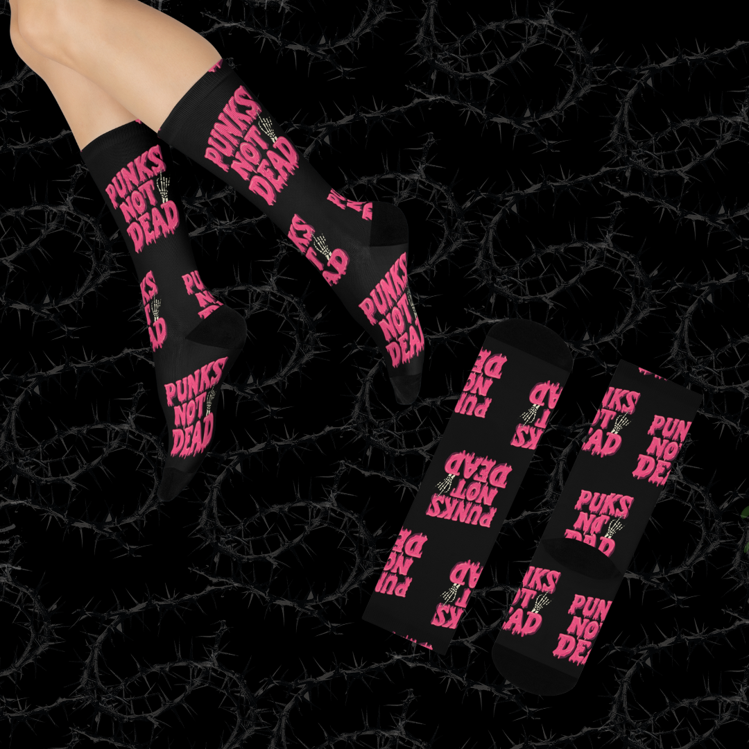 Punks Not Dead Socks