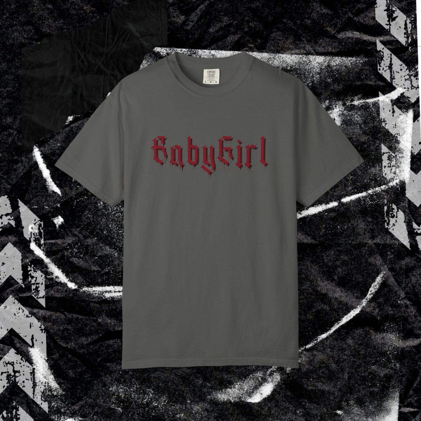 BabyGirl - Unisex Garment-Dyed T-shirt.