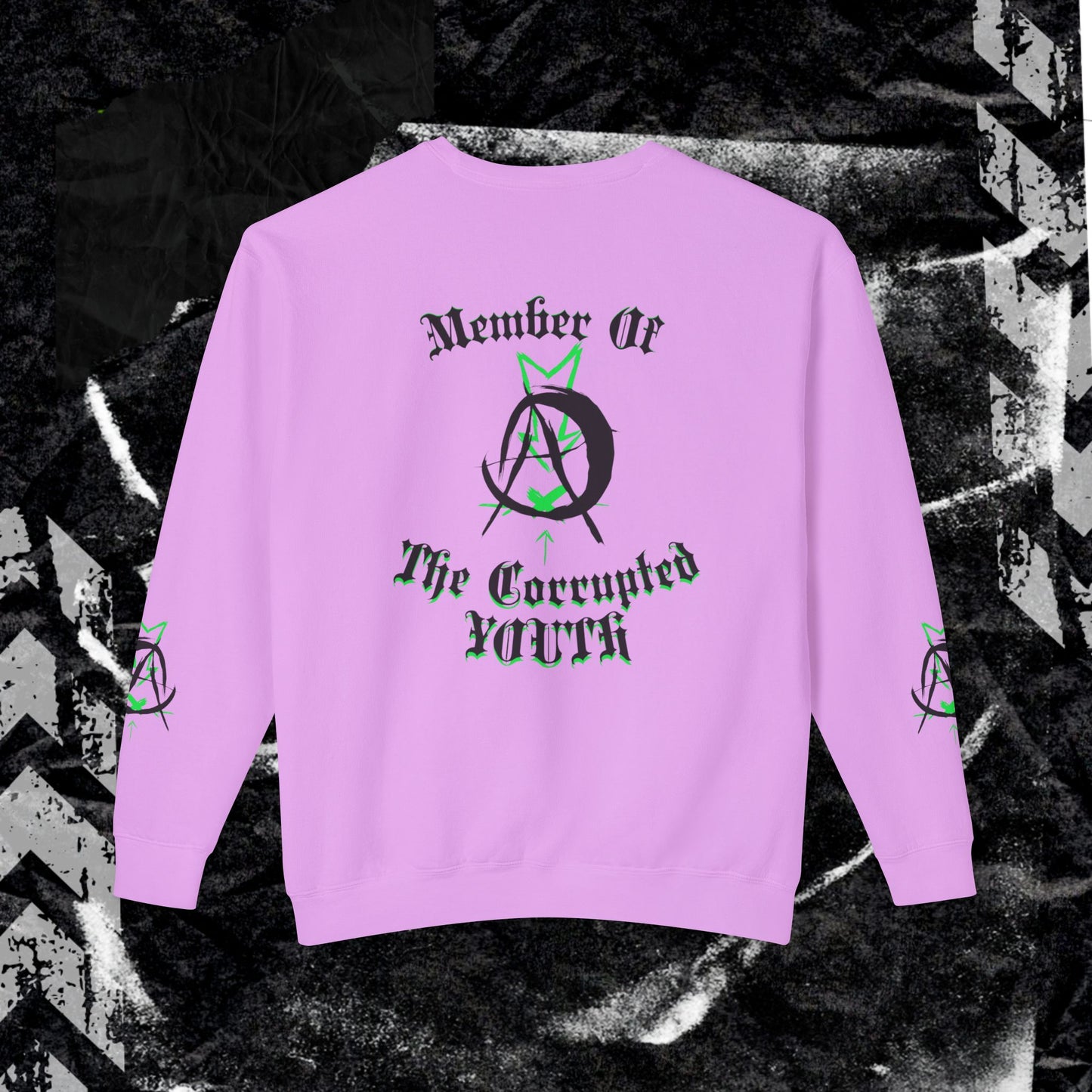 MEMBER OF THE CORRUPTED YOUTH - Unisex Lightweight Crewneck Sweatshirt