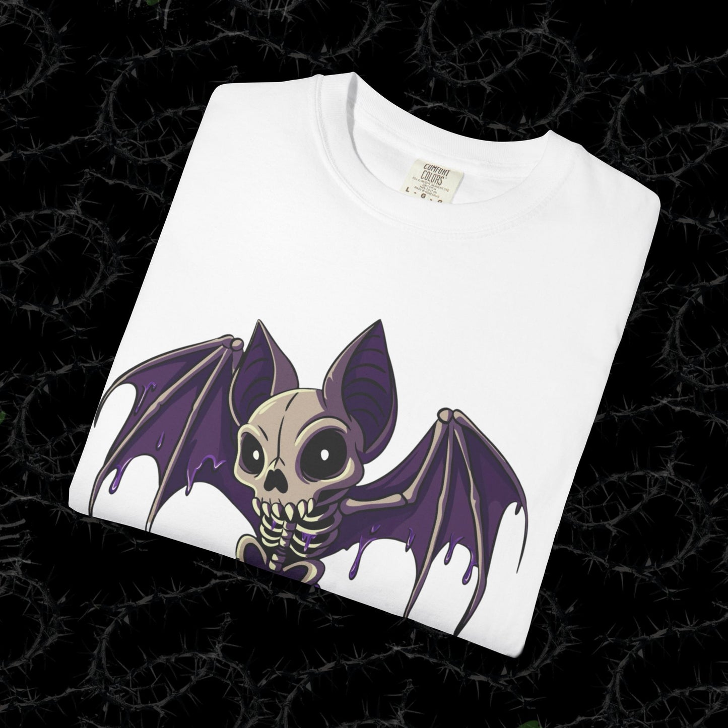 Bat Attitude - Unisex Garment-Dyed T-shirt.