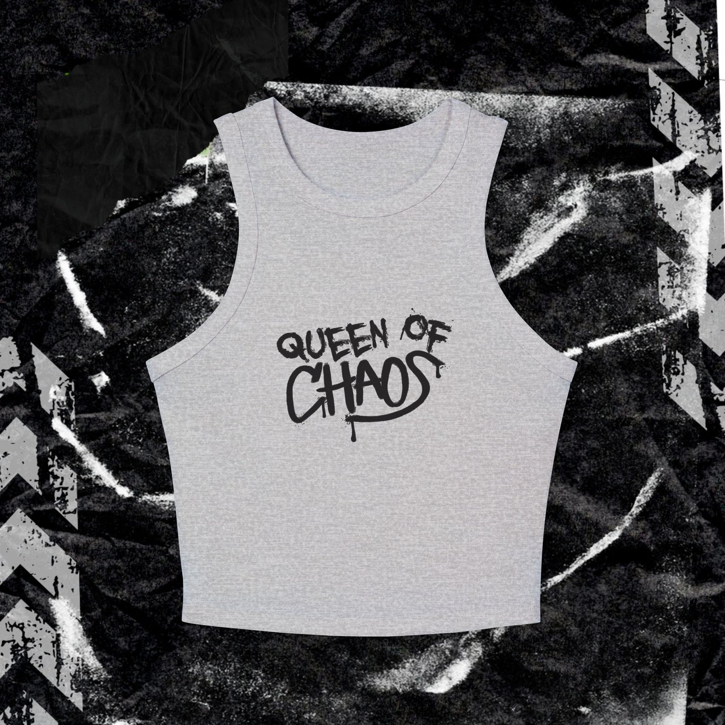 Queen Of Chaos - Women's Micro Rib Racer Tank Top