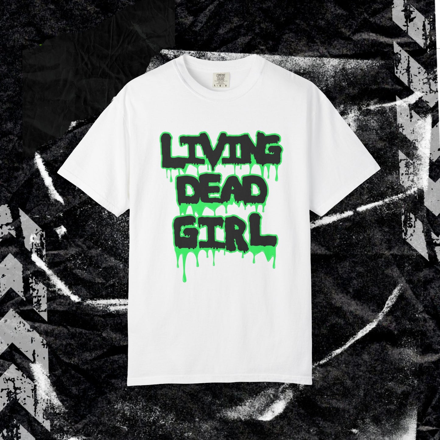 Living Dead Girl - Unisex Garment-Dyed T-shirt.