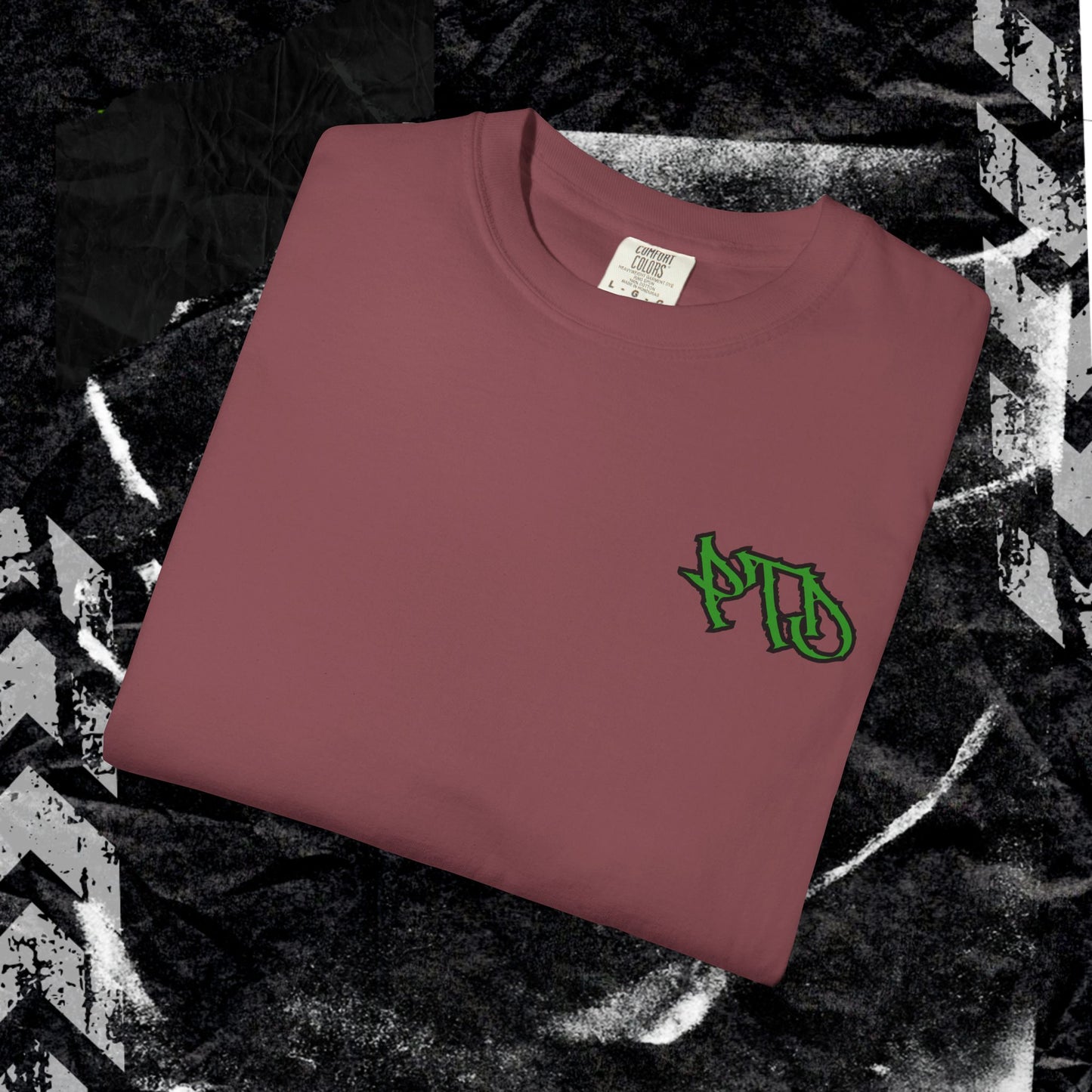 Prettiest Girl In The Graveyard - Unisex Garment-Dyed T-shirt.