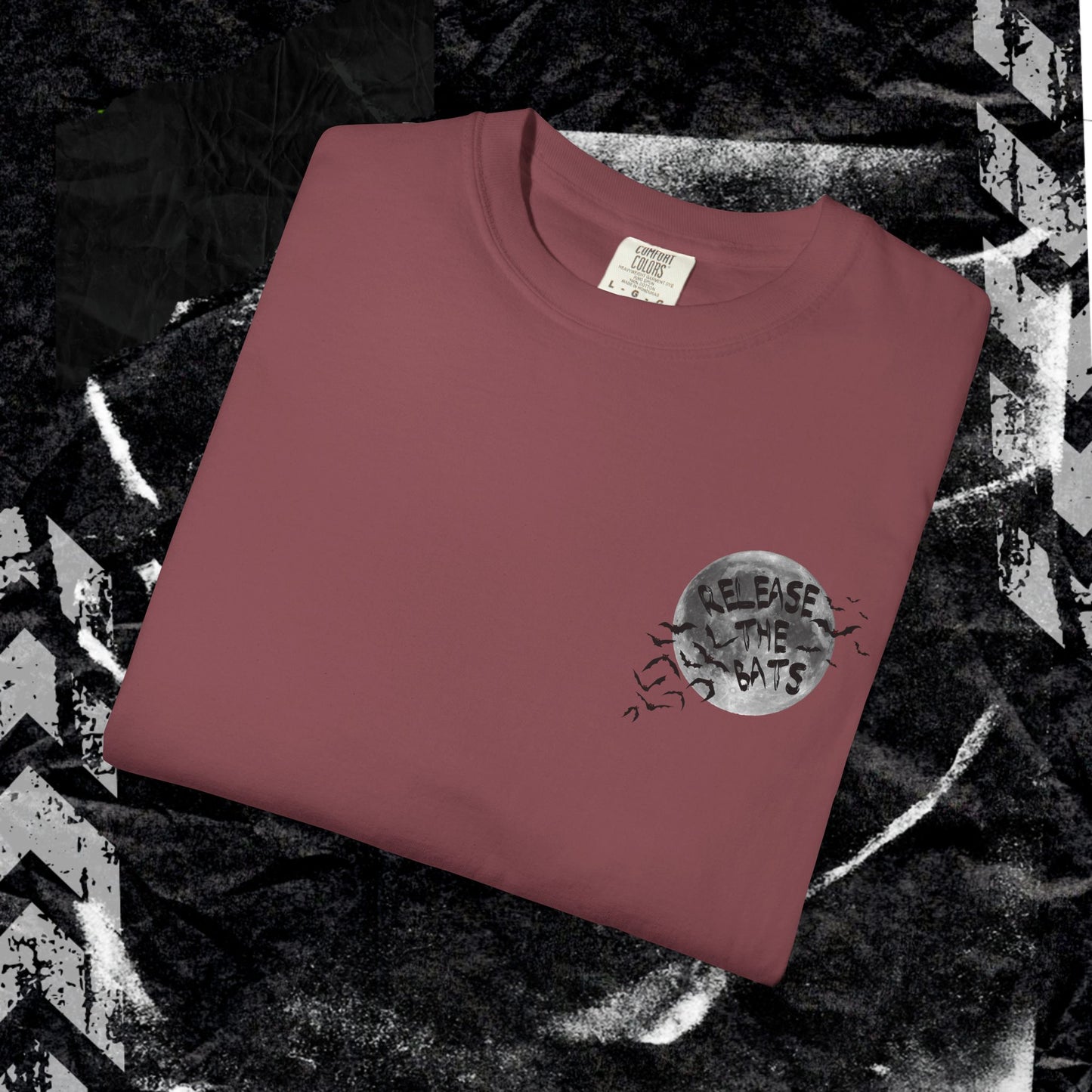 RELEASE THE BATS - Unisex Garment-Dyed T-shirt.