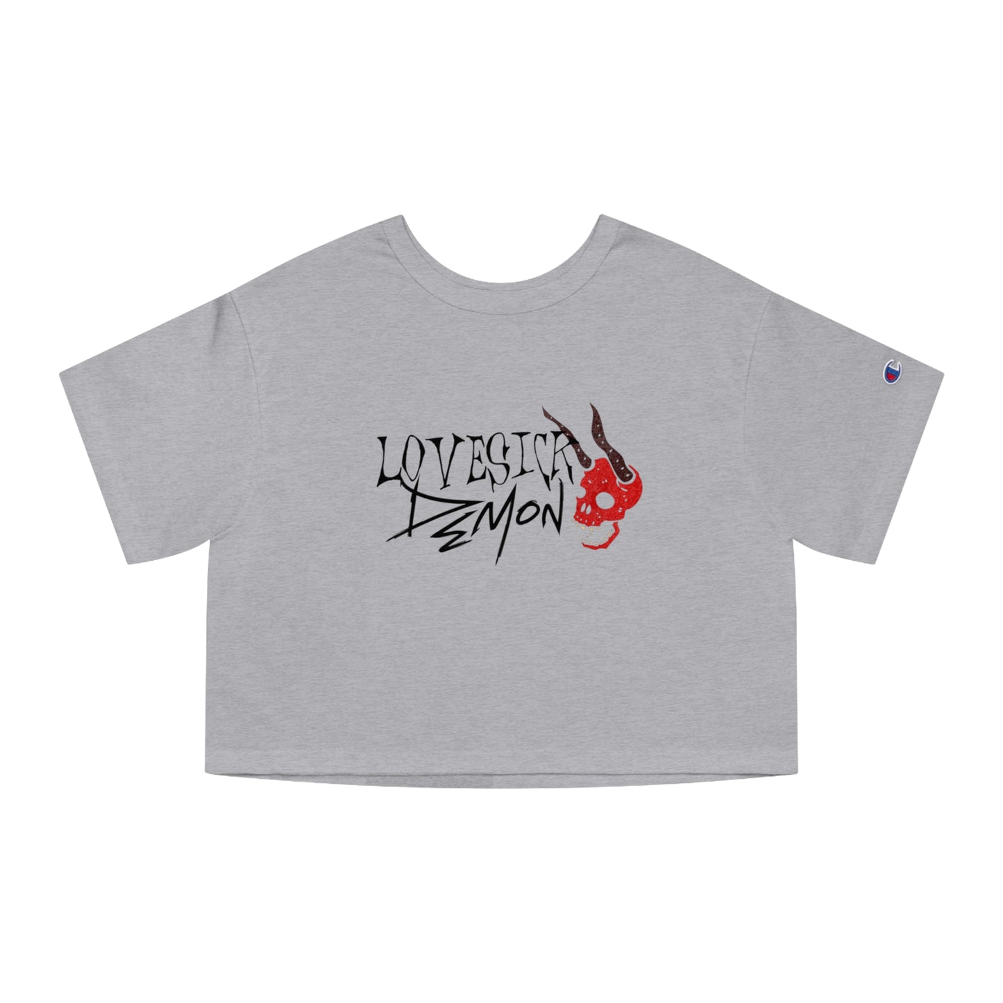 LOVESICK DEMON - Champion Women's Heritage Cropped T-Shirt