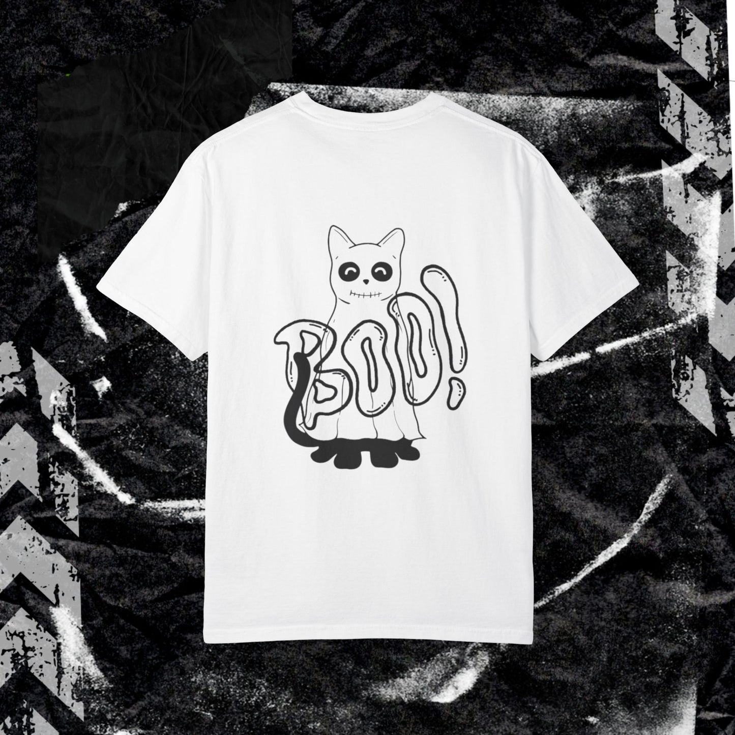 KITTY BOO BOO - Unisex Garment-Dyed T-shirt.