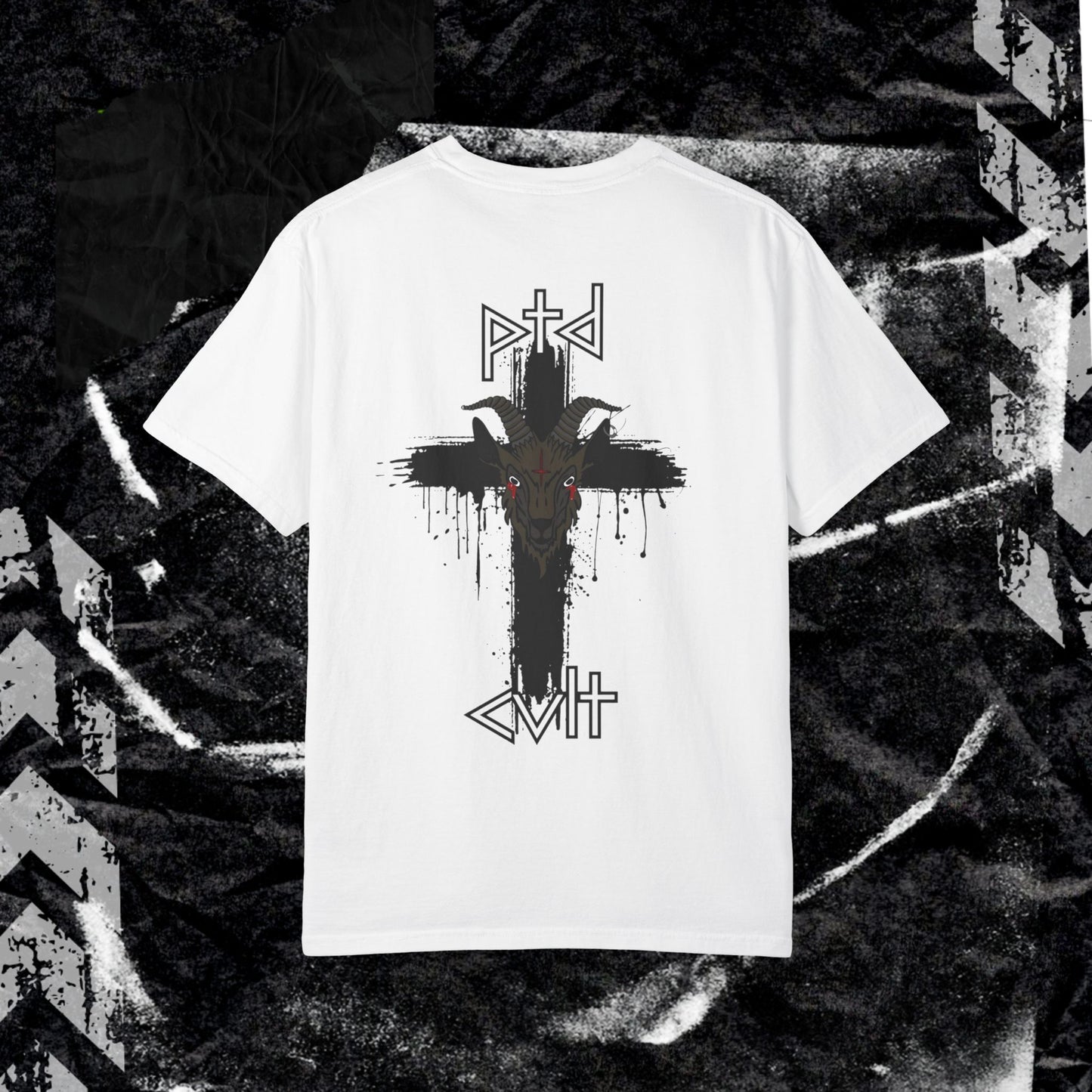 PTD Cult GOAT - Unisex Garment-Dyed T-shirt.