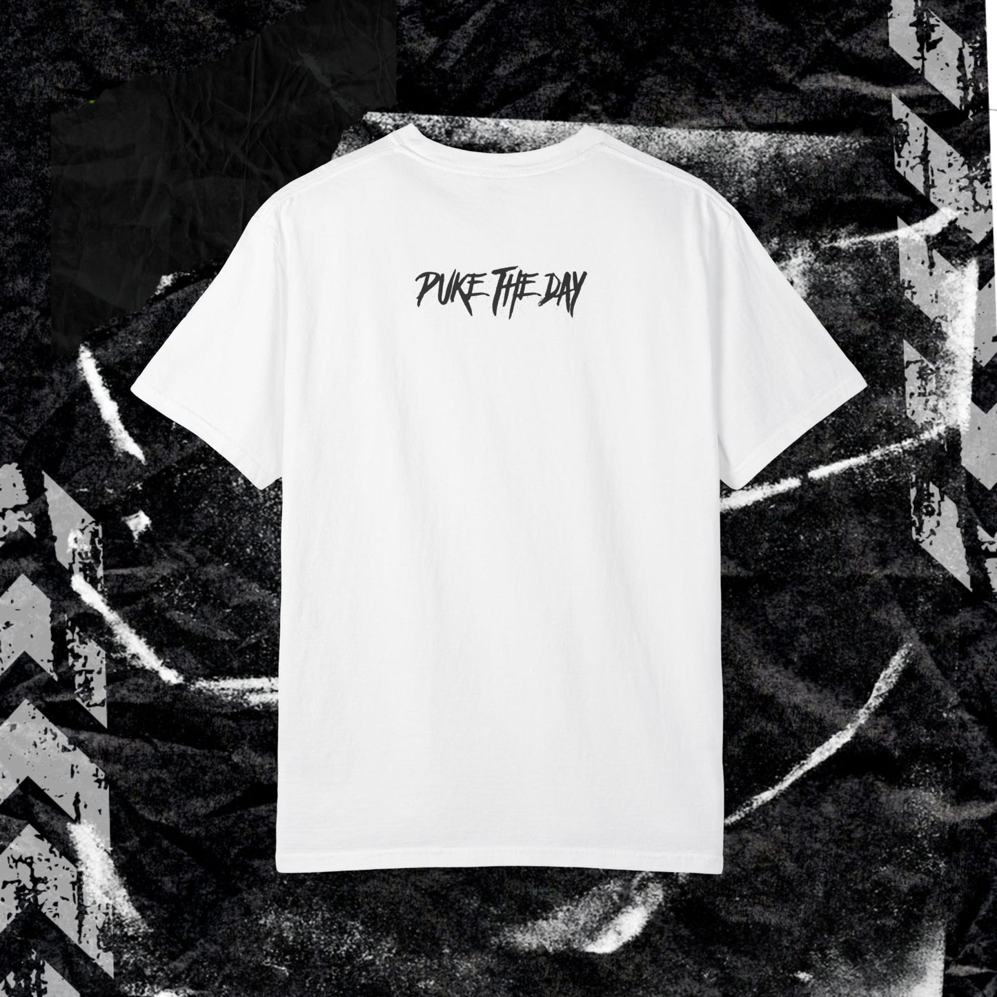 LETS PLAY A GAME (FRONT PRINT) - Unisex Garment-Dyed T-shirt