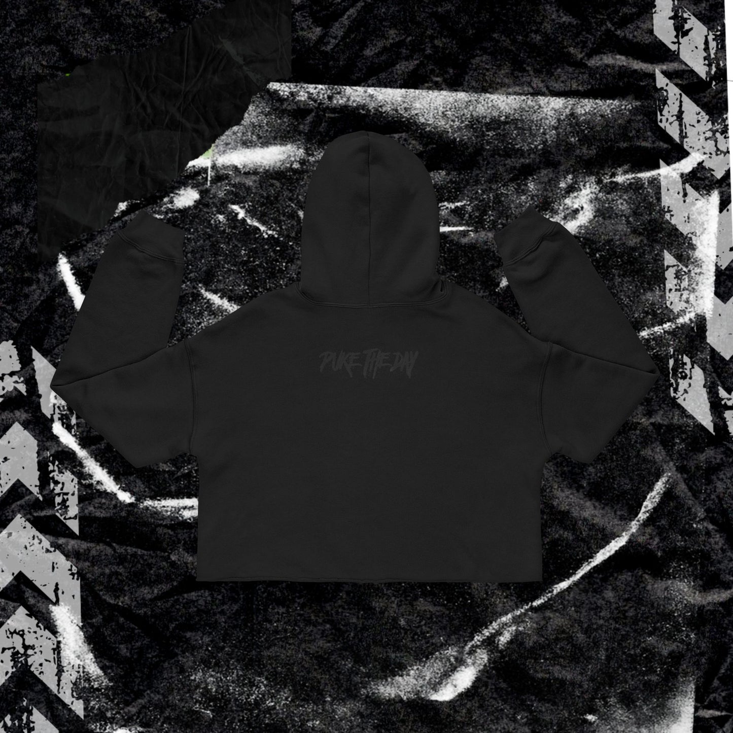 DEVIL BRAT - Bella+Canvas Cropped Hoodie