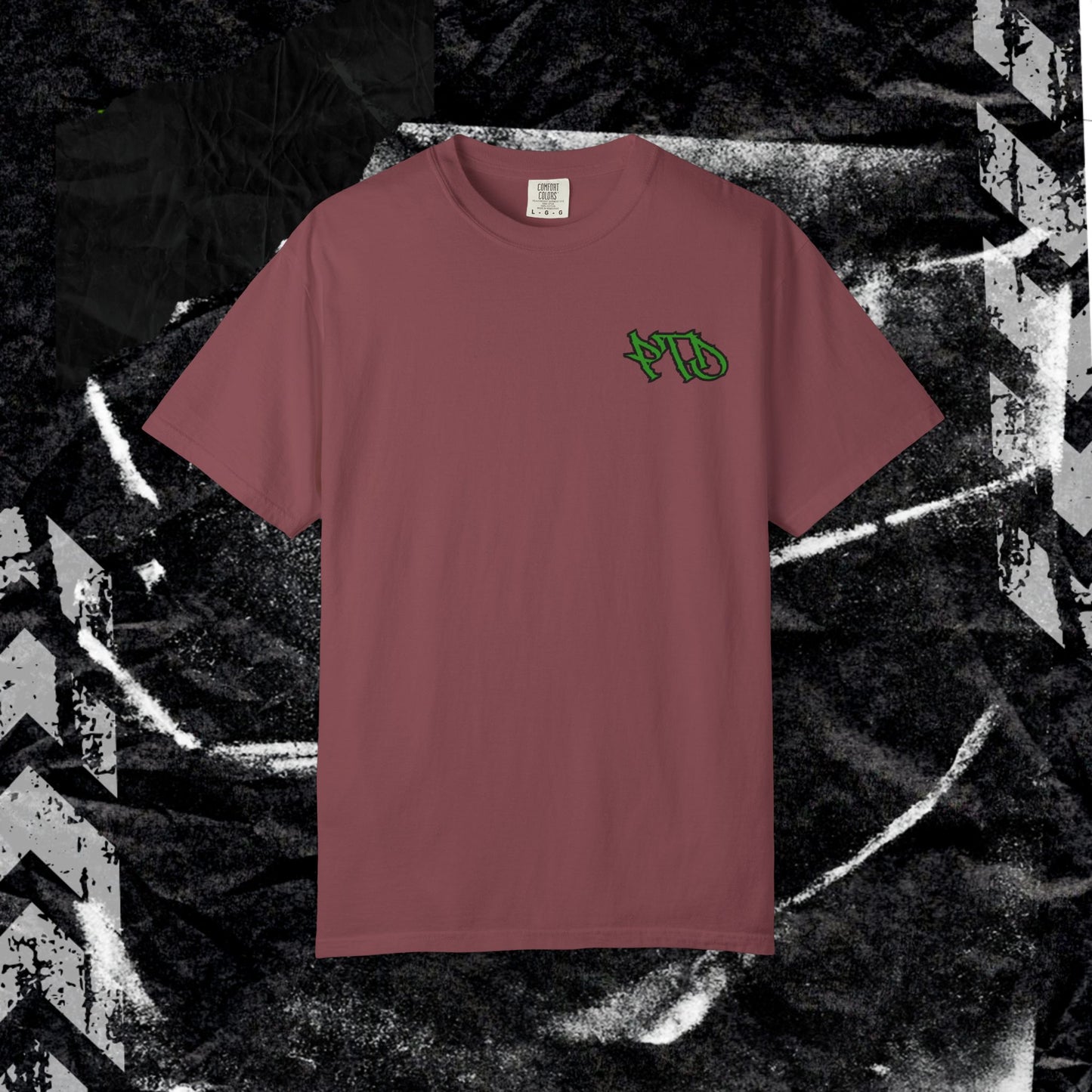 Prettiest Girl In The Graveyard - Unisex Garment-Dyed T-shirt.