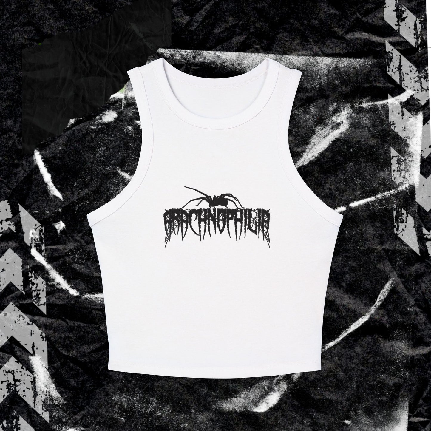 Arachnophilia - Women's Micro Rib Racer Tank Top