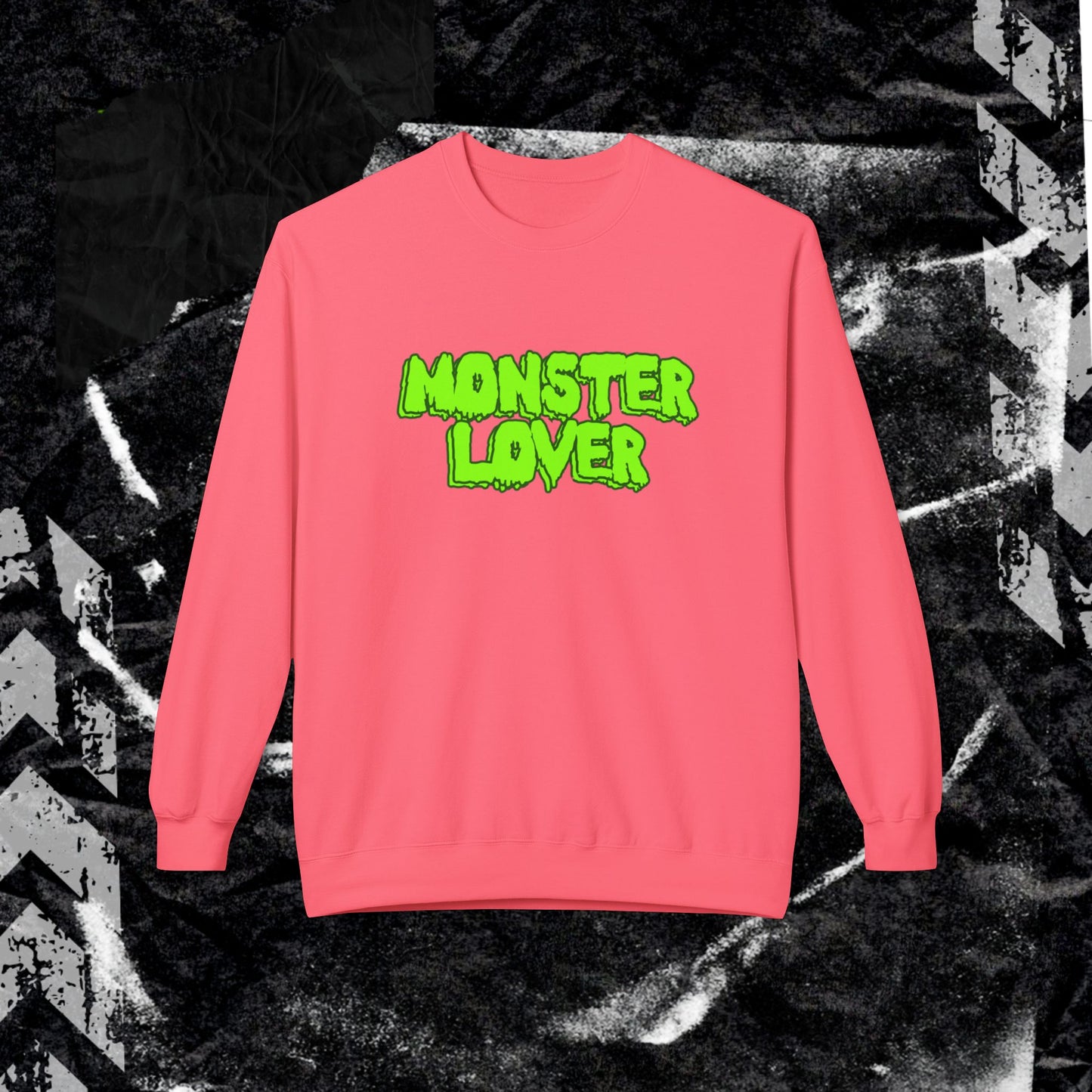 Monster Lover - Unisex Midweight Softstyle Fleece Crewneck Sweatshirt