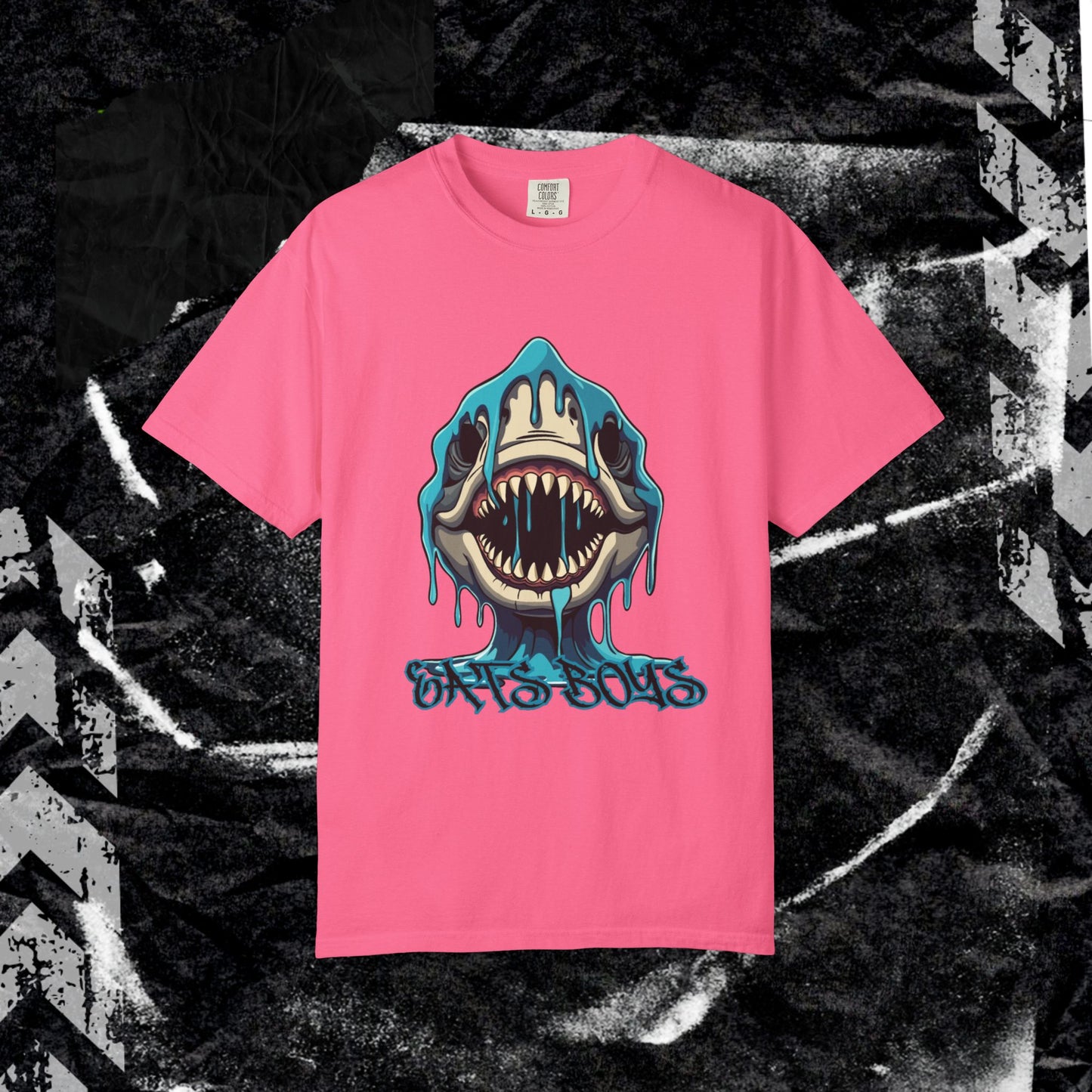Eats Boys - Unisex Garment-Dyed T-shirt.