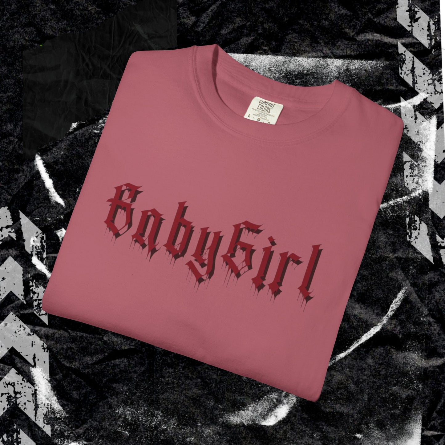 BabyGirl - Unisex Garment-Dyed T-shirt.