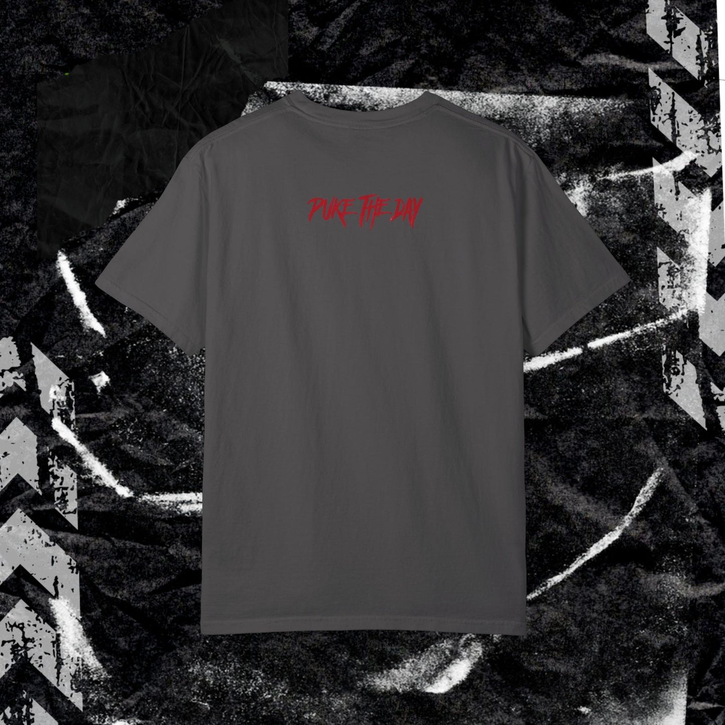 HAUNT ME DADDY (FRONT PRINT) - Unisex Garment-Dyed T-shirt.
