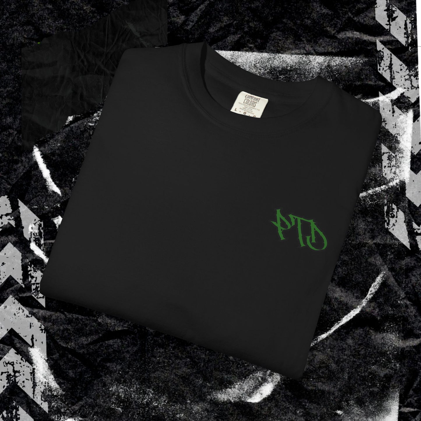 DONT TRUST THE LIVING - Unisex Garment-Dyed T-shirt.
