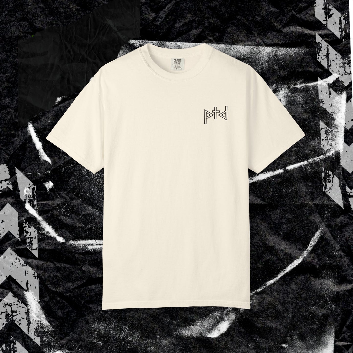 PTD Cult Bunny - Unisex Garment-Dyed T-shirt.