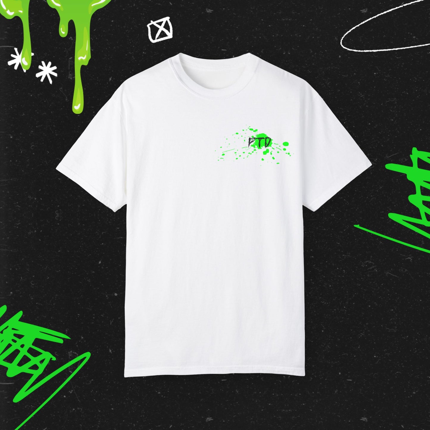 Elder Scene Queen - Unisex Garment-Dyed T-shirt.