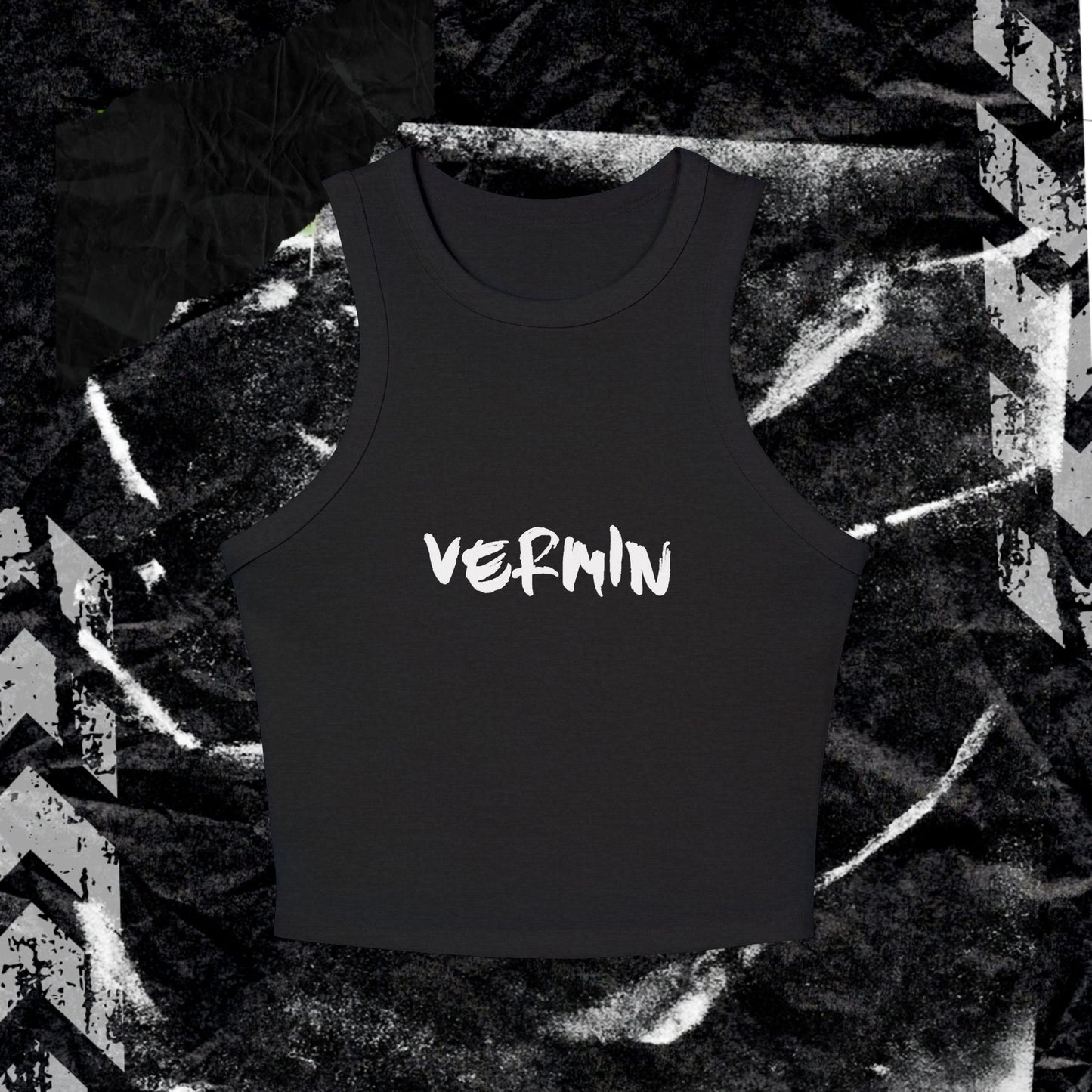VERMIN - Women's Micro Rib Racer Tank Top