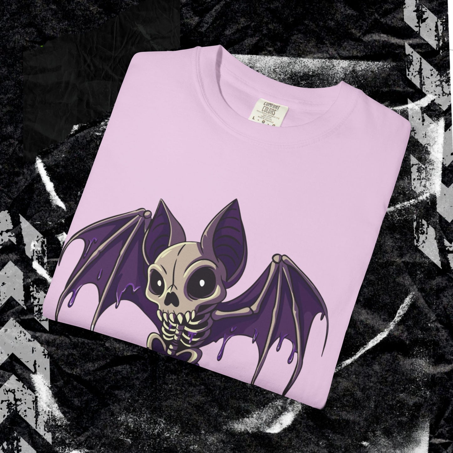 Bat Attitude - Unisex Garment-Dyed T-shirt.