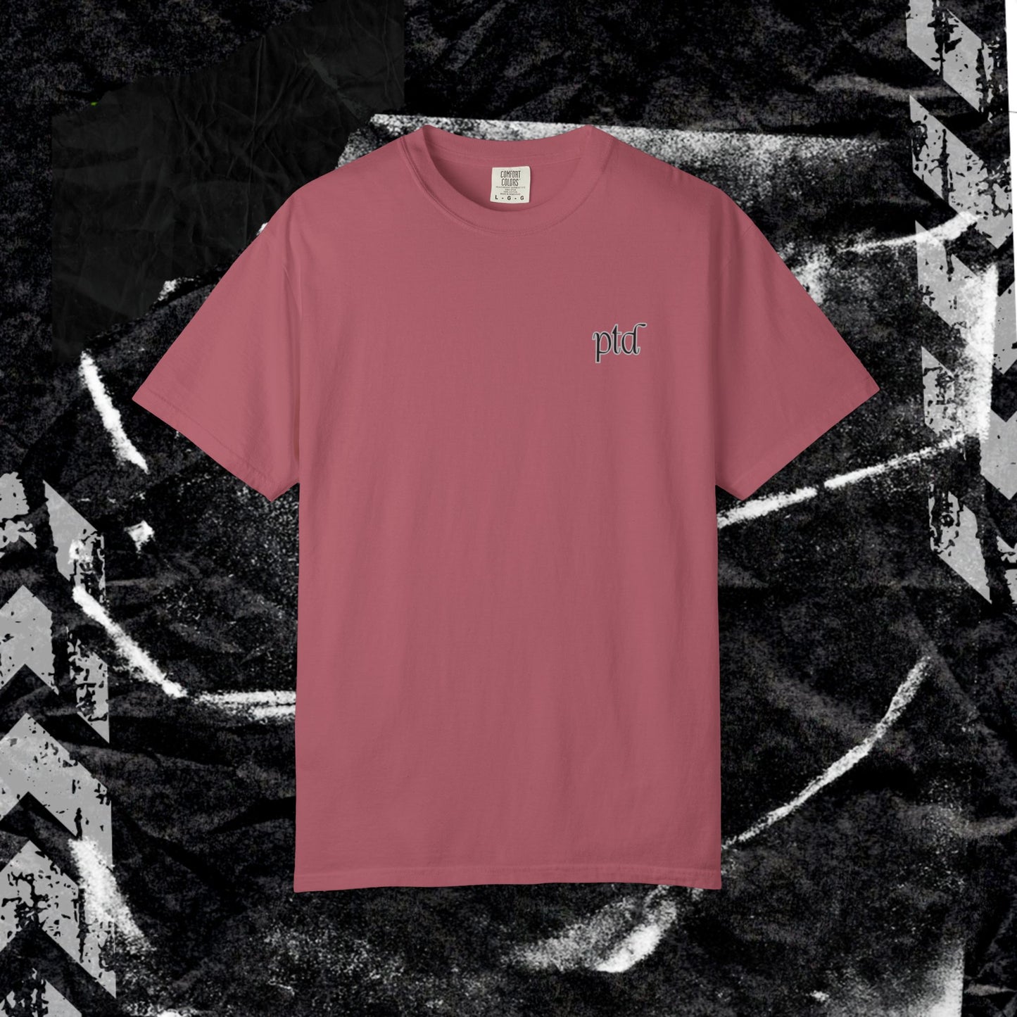 ALLOW YOURSELF TO HEAL (BACK PRINT) - Unisex Garment-Dyed T-shirt. Ll