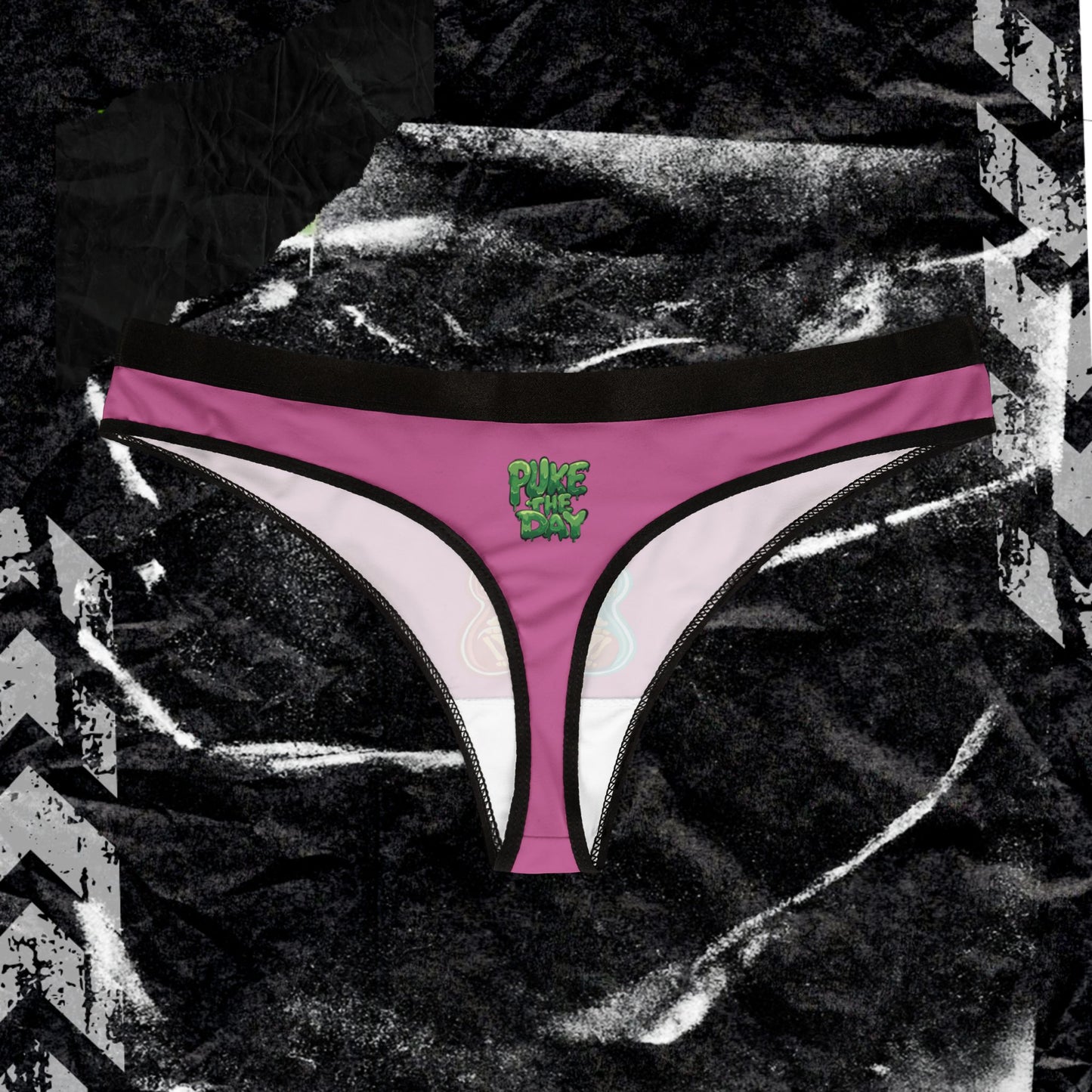 Eat My Guts Gummy - Women's Thongs (AOP)