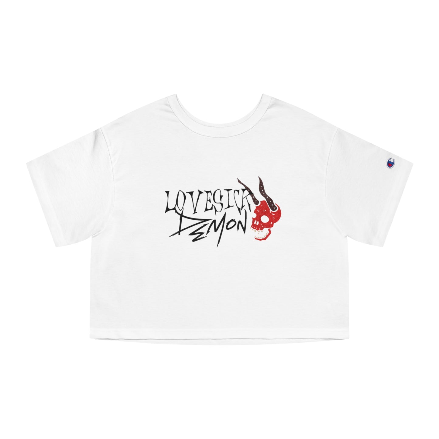 LOVESICK DEMON - Champion Women's Heritage Cropped T-Shirt