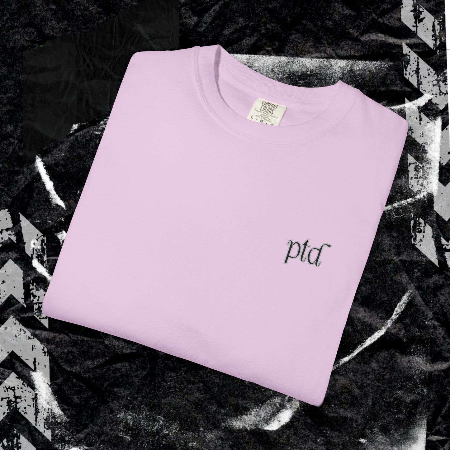 ALLOW YOURSELF TO HEAL (BACK PRINT) - Unisex Garment-Dyed T-shirt. Ll