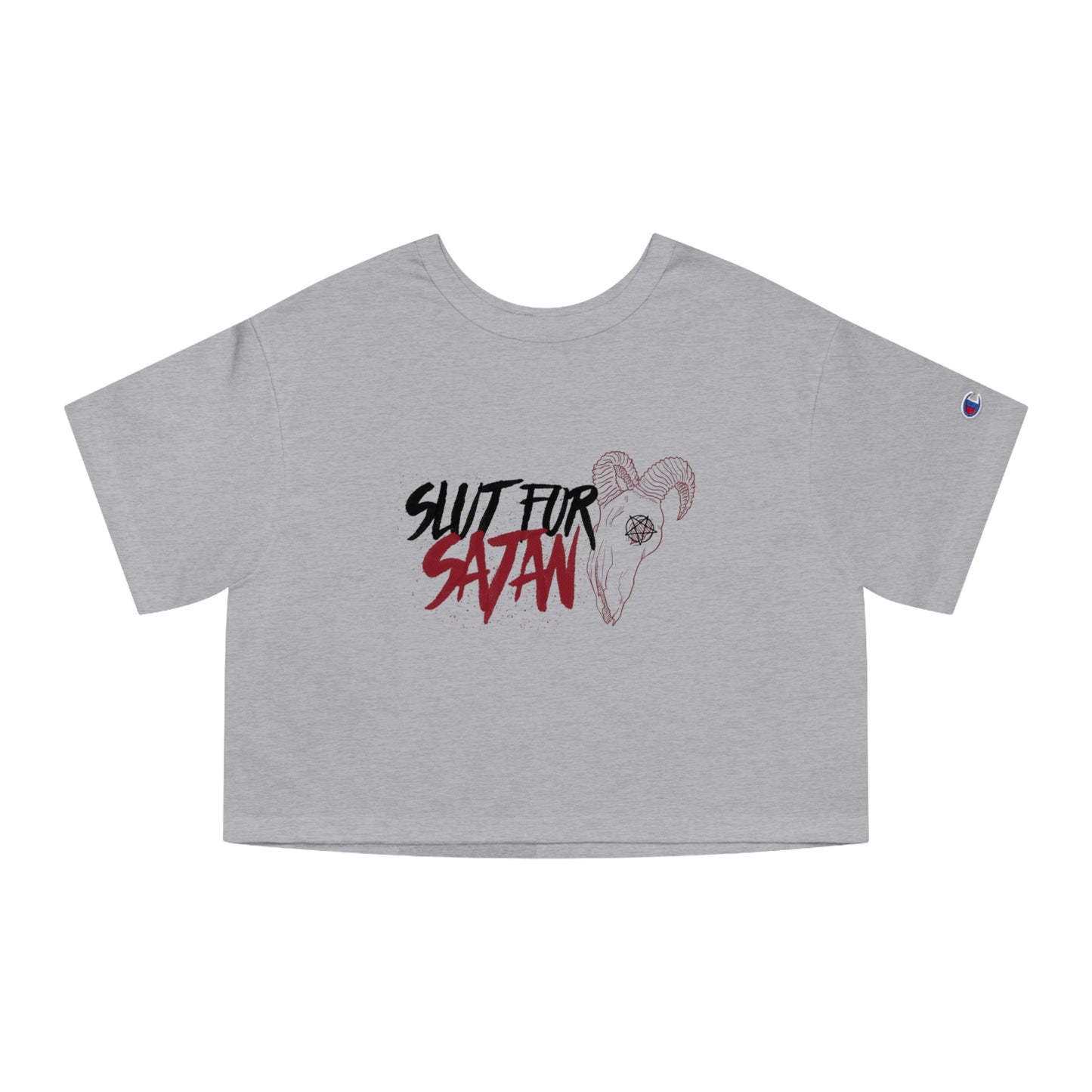 SL*T FOR SATAN - Champion Women's Heritage Cropped T-Shirt