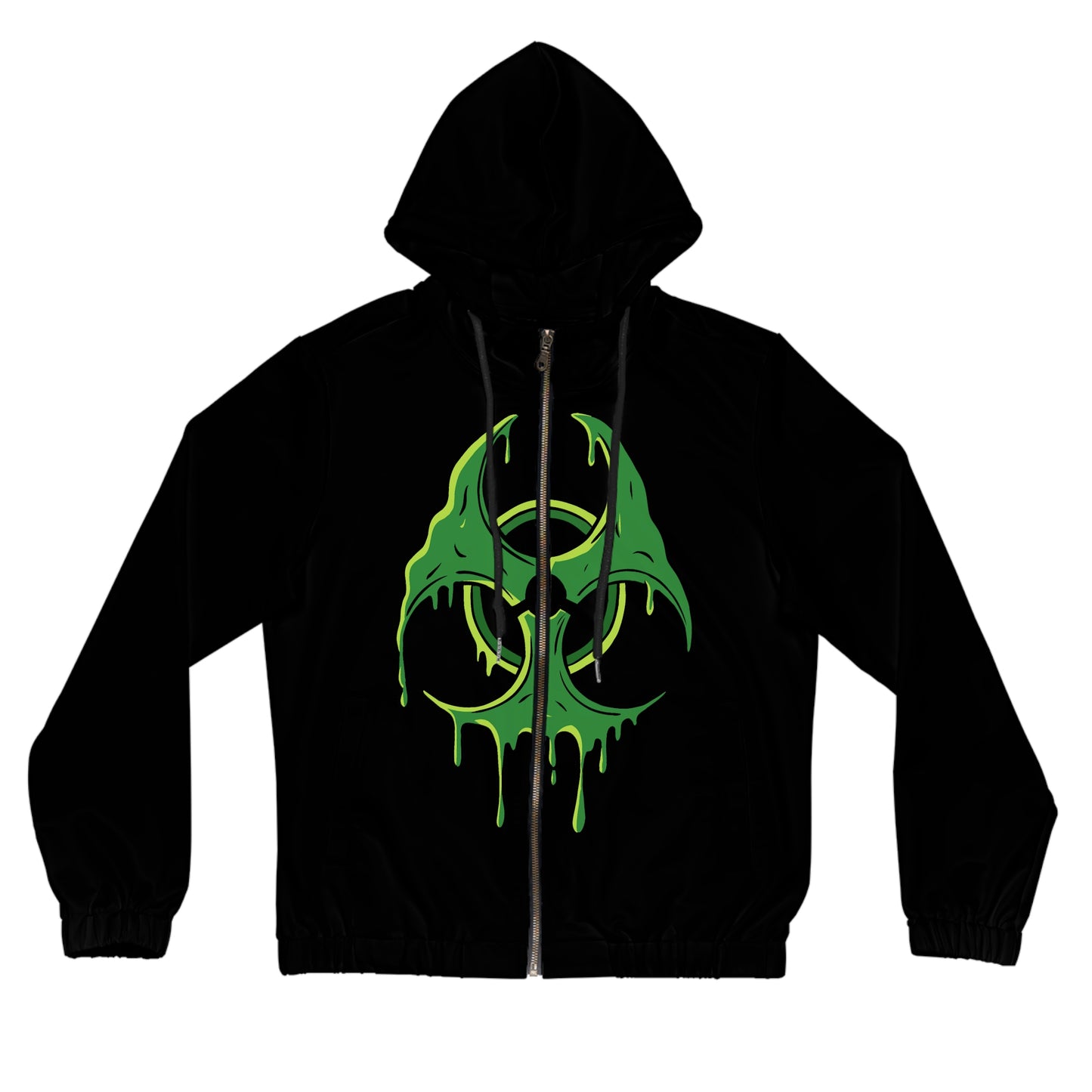 BioHazard - Women’s Full-Zip Hoodie (AOP)