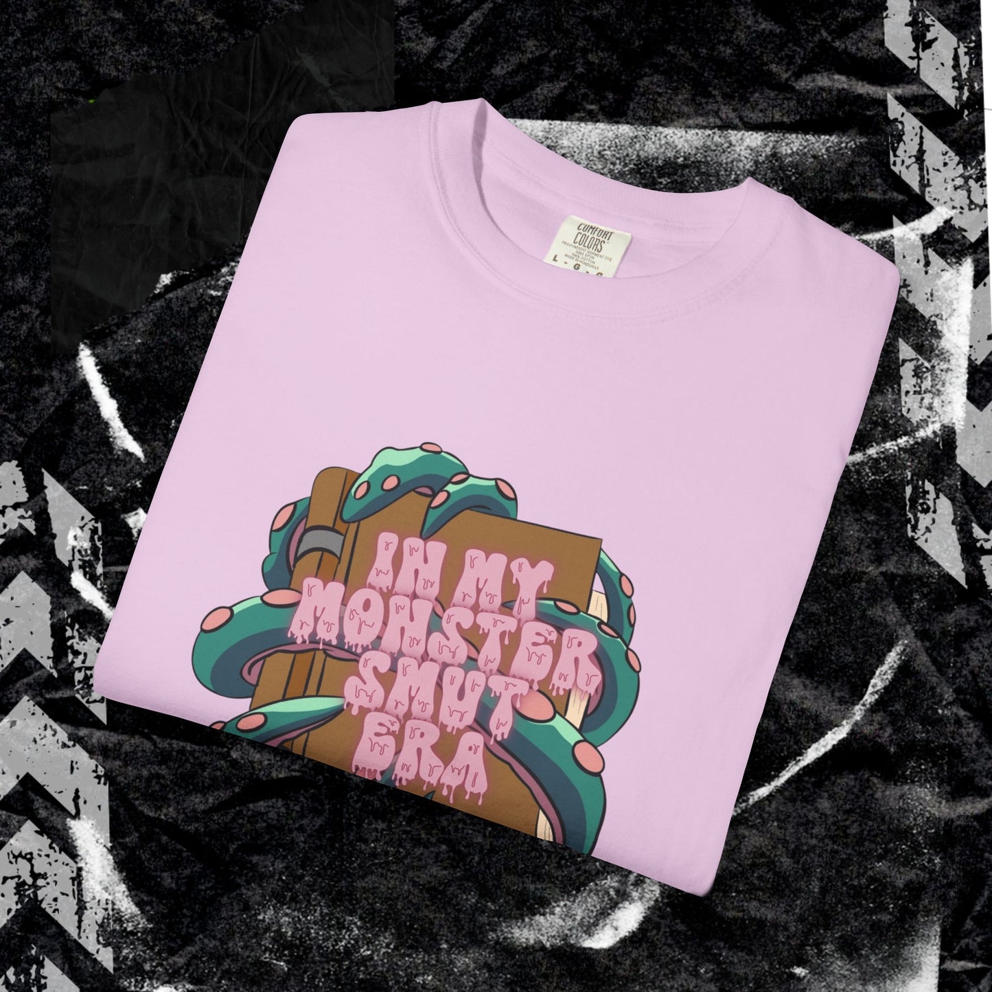 In My Monster Smut Era - Unisex Garment-Dyed T-shirt.