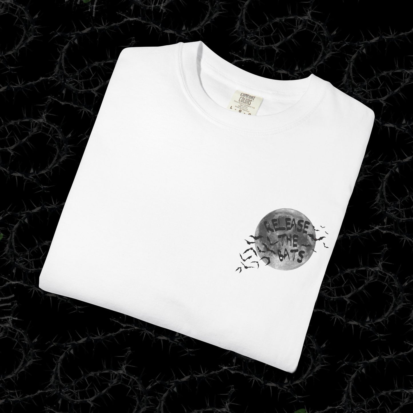 RELEASE THE BATS - Unisex Garment-Dyed T-shirt.