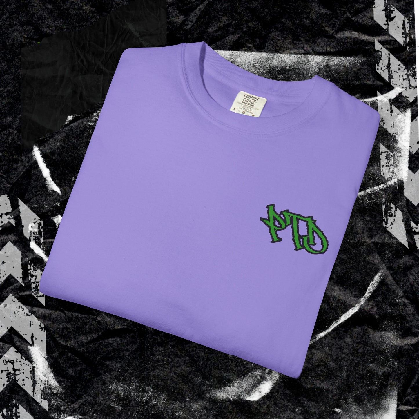 Prettiest Girl In The Graveyard - Unisex Garment-Dyed T-shirt.