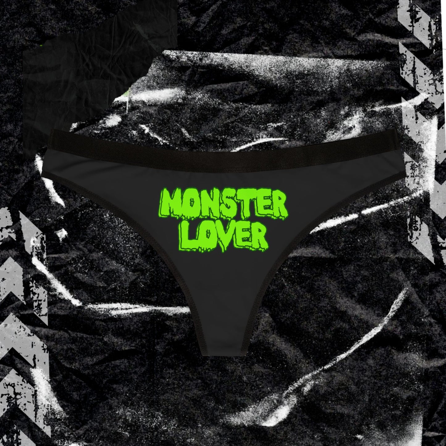Monster Lover - Women's Thongs (AOP)