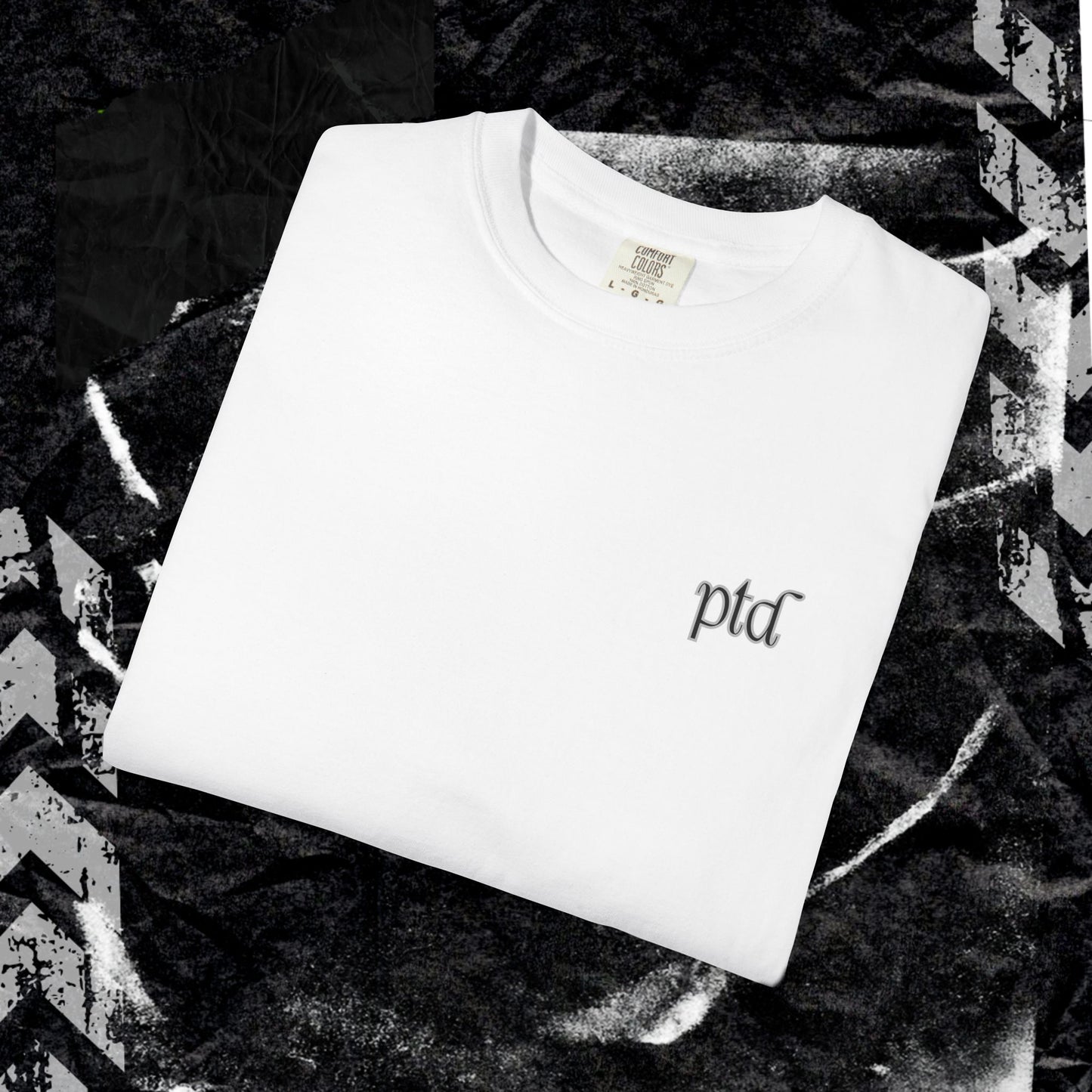 ALLOW YOURSELF TO HEAL (BACK PRINT) - Unisex Garment-Dyed T-shirt. Ll