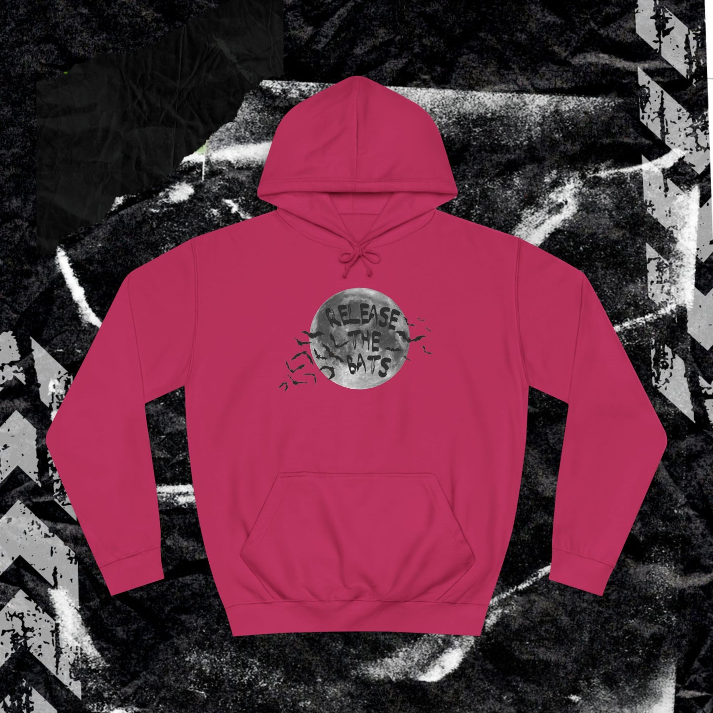 RELEASE THE BATS - Unisex College Hoodie