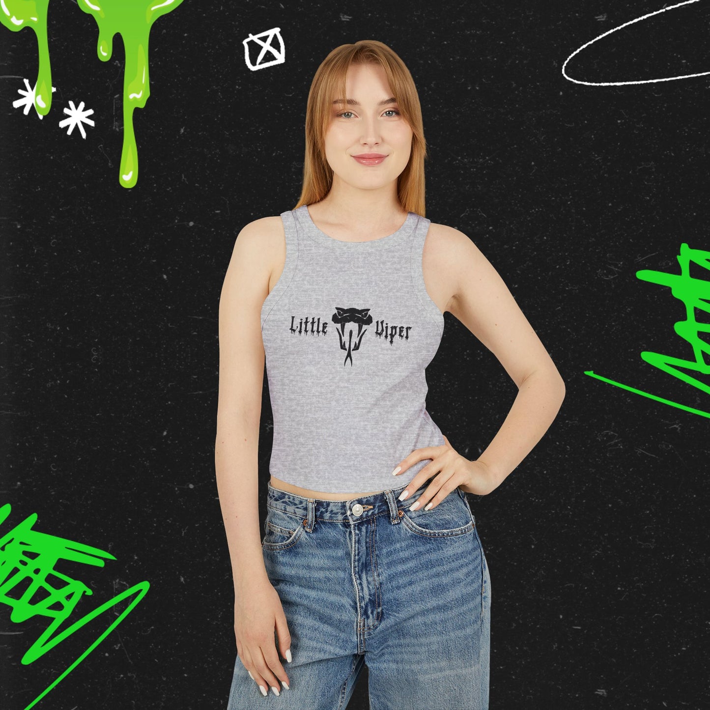 Little Viper - Women's Micro Rib Racer Tank Top