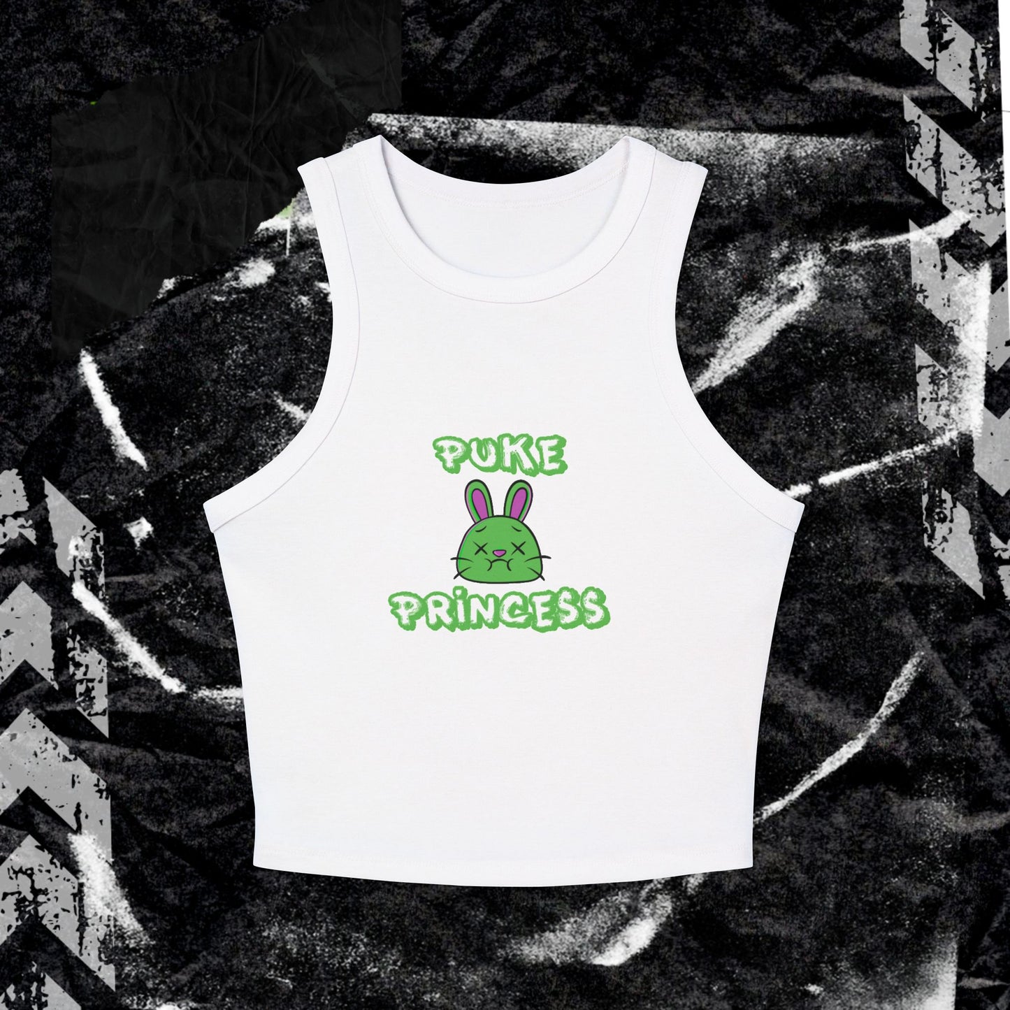 Puke Princess - Women's Micro Rib Racer Tank Top