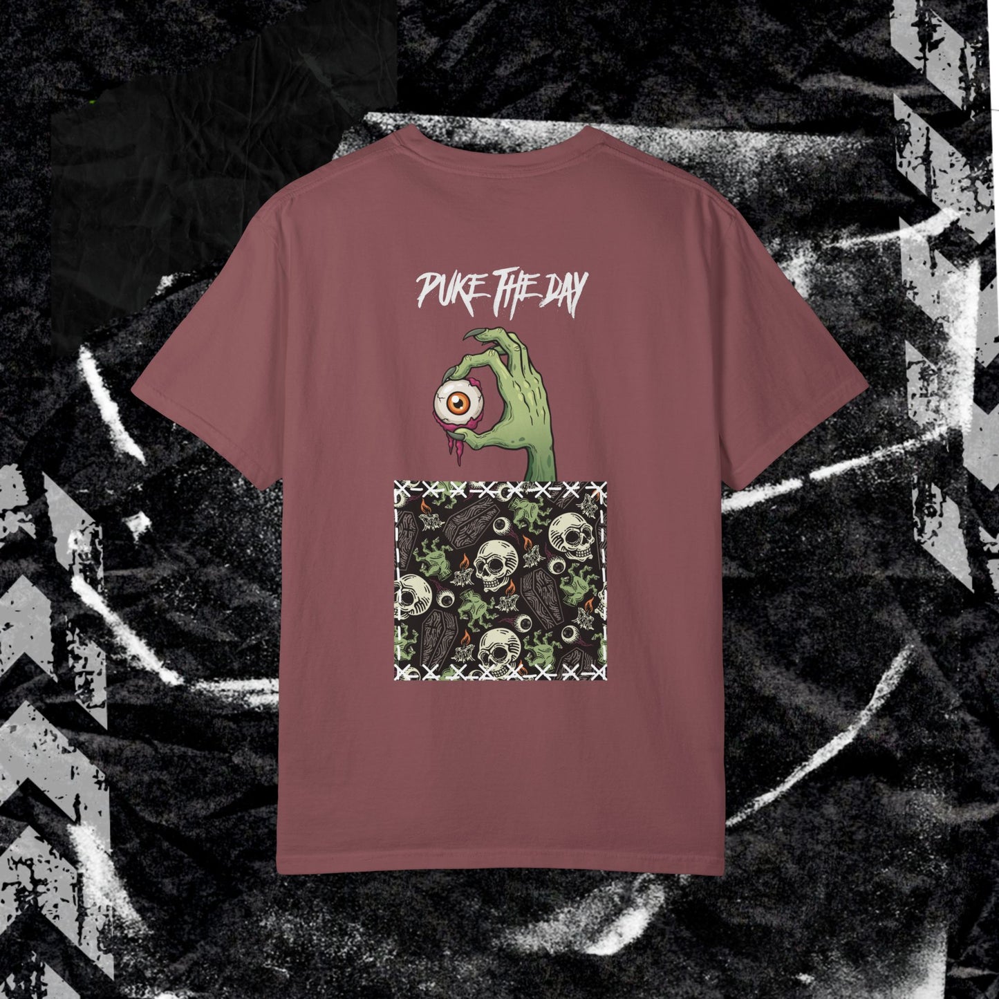 POCKET EYEBALL - Unisex Garment-Dyed T-shirt.