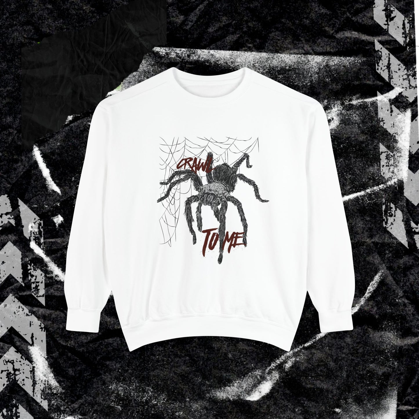 CRAWL TO ME - Dyed Sweatshirt
