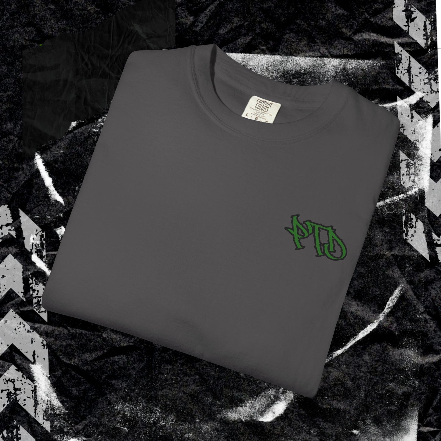 YOU HAD ME AT MASKED MEN (BACK PRINT)- Unisex Garment-Dyed T-shirt.