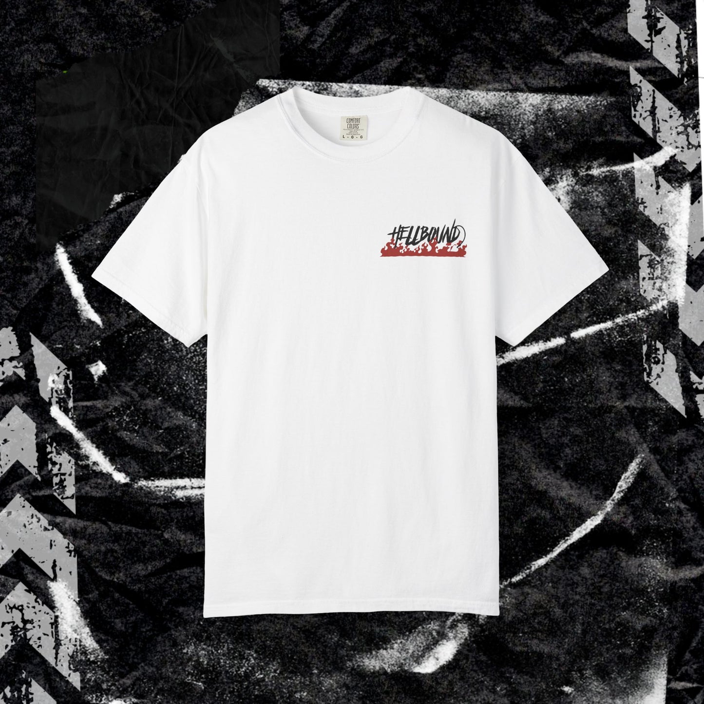 HELLBOUND - Unisex Garment-Dyed T-shirt.