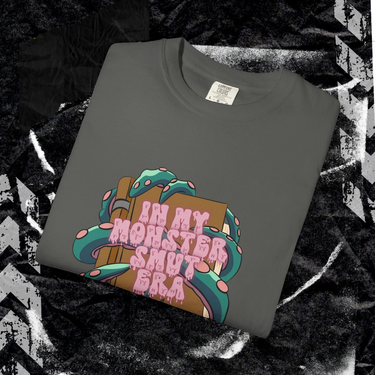 In My Monster Smut Era - Unisex Garment-Dyed T-shirt.