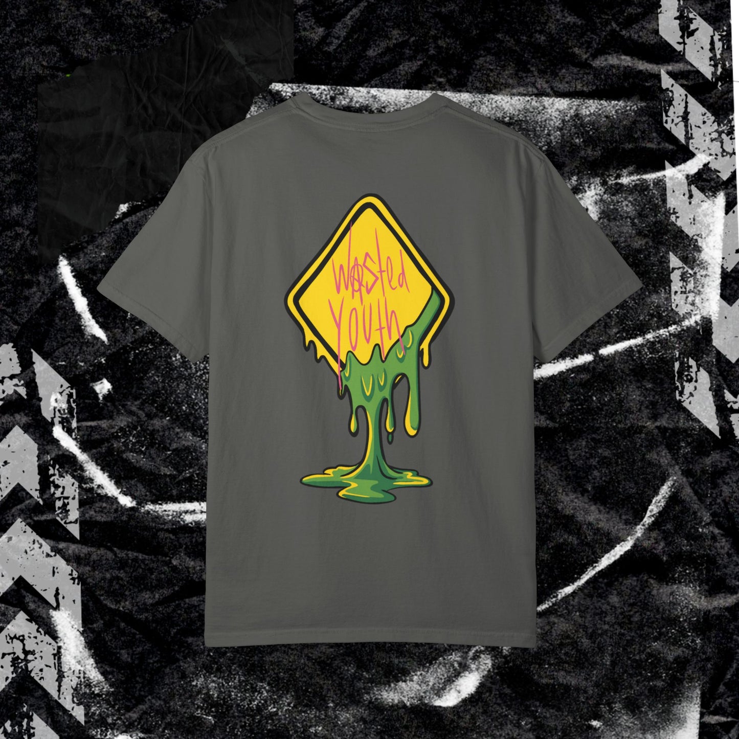 Wasted Youth - Unisex Garment-Dyed T-shirt.