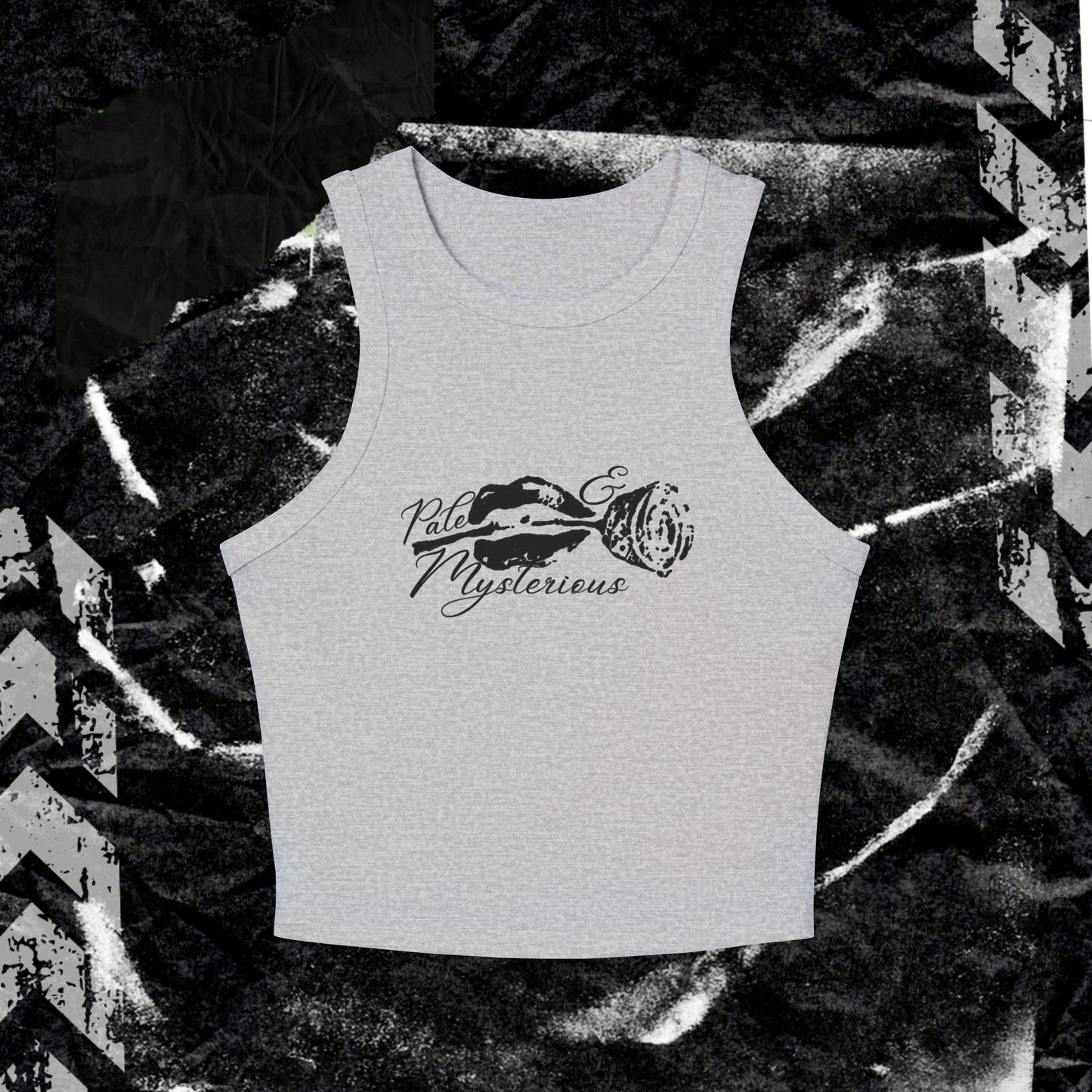Pale & Mysterious - Women's Micro Rib Racer Tank Top