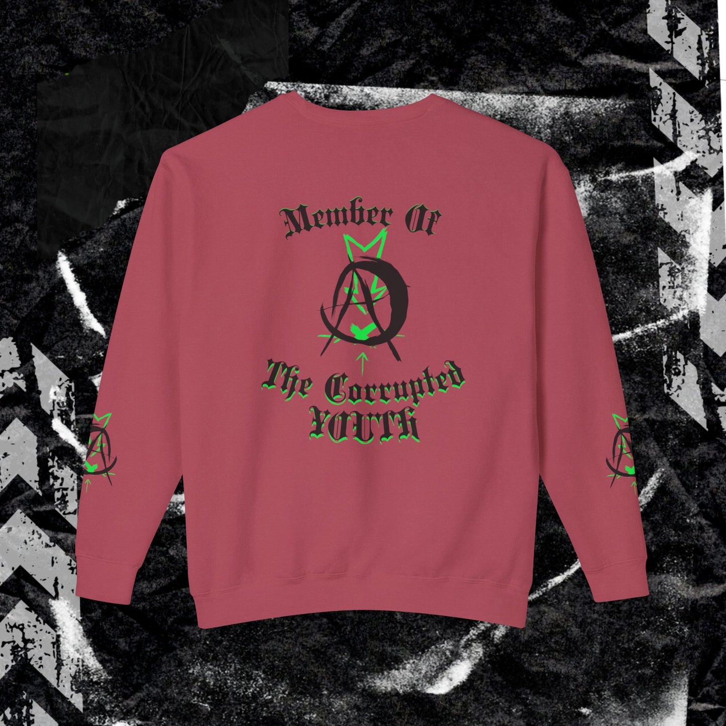 MEMBER OF THE CORRUPTED YOUTH - Unisex Lightweight Crewneck Sweatshirt