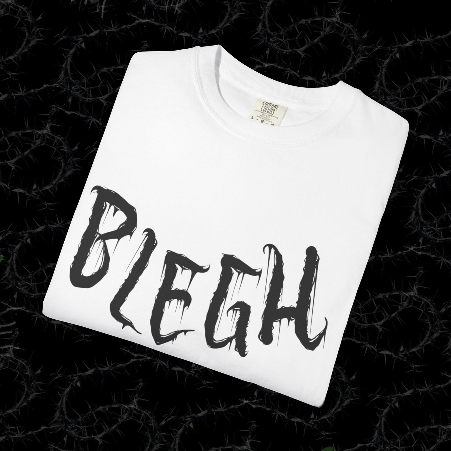 BLEGH -Dyed T-shirt.