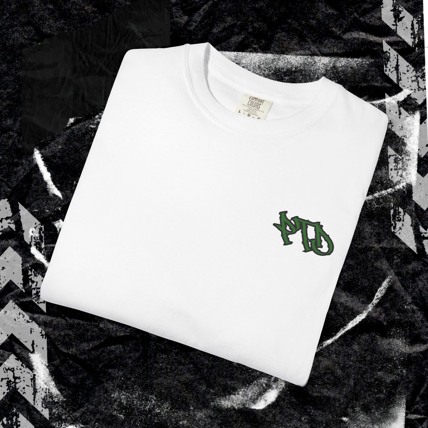 DONT TRUST THE LIVING - Unisex Garment-Dyed T-shirt.
