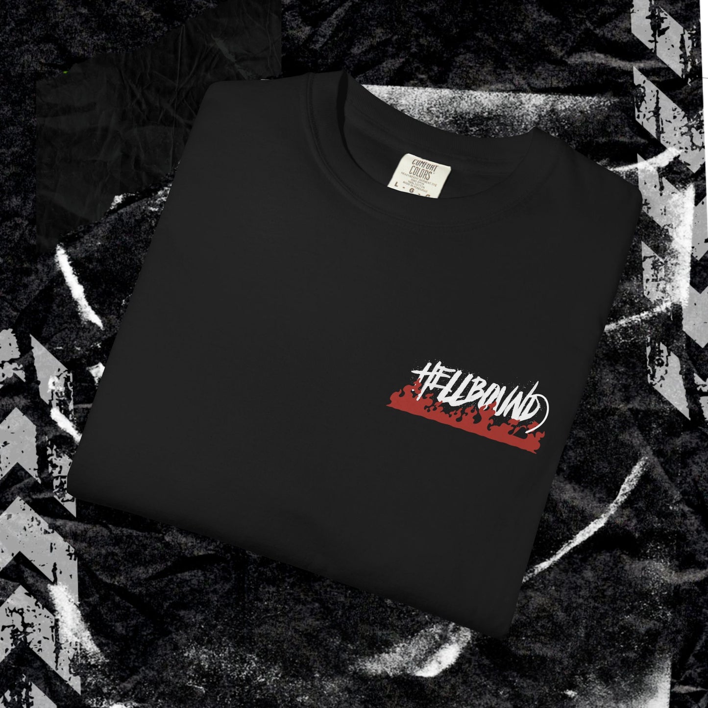 HELLBOUND - Unisex Garment-Dyed T-shirt.